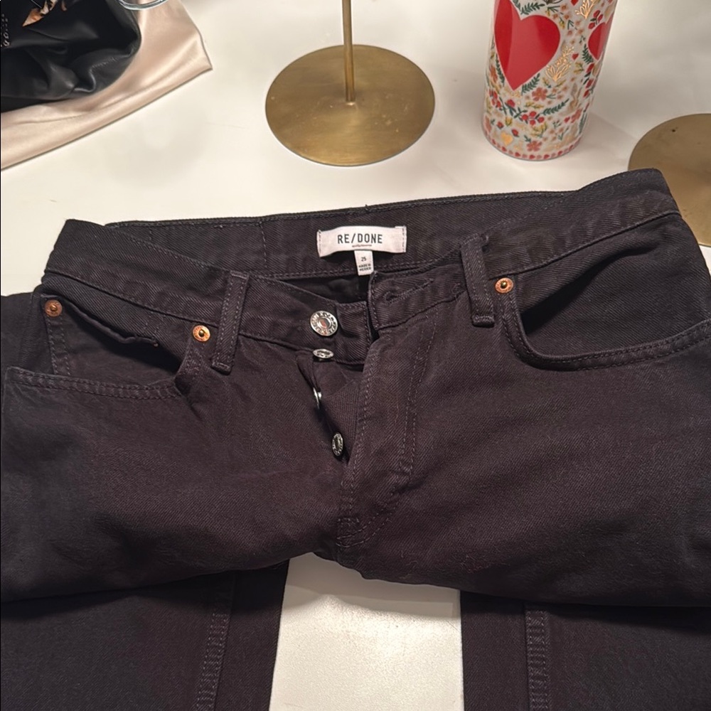 Re/Done Black Jeans